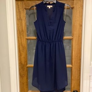 Gianni Bini navy blue dress